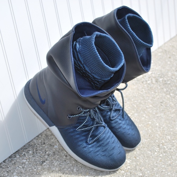 nike roshe two flyknit hi women's